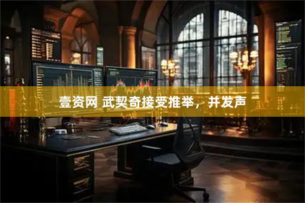 壹资网 武契奇接受推举，并发声